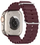 Ремешок ArmorStandart Ocean Band для Apple Watch All Series 42/44/45/49mm Wine Red (ARM74250) - изображение 3