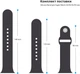 Ремешок ArmorStandart Sport Band (3 Straps) для Apple Watch 42/44/45/49mm Clear Blue (ARM74268) - изображение 4