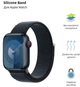 Ремешок ArmorStandart Nylon Band для Apple Watch 42 (Series 11-10)/41/40/38 Midnight (ARM74206) - изображение 2