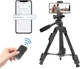 Штатив NeePho NP-3180S 50-136 см 3D уровень (Bluetooth пульт + держатель) Black (36211) - изображение 2