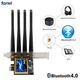 Сетева карта PCI-E Fenvi FV-T919 (BCM94360 Chipset), Dual Band 2.4Ghz-450Mbps/5Ghz-1300Mbps (1750Mbps), Bluetooth 4.0, 4 антенны, HACKINTOSH - изображение 6