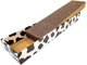 Когтеточка для котов гофрированный картон (корова) 48х12х5 см, Croci Animalier (корова) - изображение 3