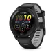 Смарт-годинник GARMIN Forerunner 265 Black Bezel and Case w. Black/Powder Gray Silicone Band (010-02810-10) - зображення 1
