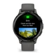 Смарт-часы GARMIN Venu 3S Slate S. Steel Bezel w. Pebble Gray Case and S. Band (010-02785-00) - изображение 4