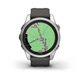 Смарт-годинник GARMIN Fenix 7S Pro Solar Silver w. Graphite Band (010-02776-01) - зображення 4