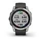 Смарт-годинник GARMIN Fenix 7 Silver with Graphite Band (010-02540-00/01) - зображення 8