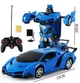 Аккумуляторная машинка-трансформер Lamborgini Robot Car с пультом на радиоуправлении (LAMB700-AV) - изображение 7