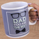 Большая кружка для папы "Dad you are the best", 900мл - изображение 3