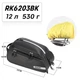 Сумка на багажник велосипеда Rhinowalk RK6203BK 12л Чорний (RWK-RK6203BK-4454) - зображення 6
