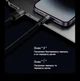 Кабель Baseus USB-A 3 в 1 Type-C / Lightning / Micro USB для швидкої зарядки і передачі даних, 1.2 м, чорний (84175865) - зображення 5
