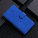 Чехол Deexe Classic Wallet для ZTE Blade A72 / V40 Vita - Blue - изображение 4