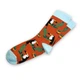 Носки демисезонные Unisex Neseli Daily Тукан, Оранжевые 37-44р. - изображение 2