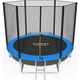 Батут Funfit 8ft (252см) синий с внешней сеткой - изображение 3