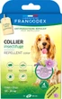 Laboratoire Francodex repellent collar нашийник з репелентною дією від бліх і кліщів для собак середніх порід (вагою 10-20 кг) з гераніолом, 60 см - изображение 1