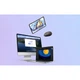 Маніпулятор миша бездротова Baseus F01B Tri-Mode Wireless Mouse Frosted Gray (B01055503833-00) - изображение 10