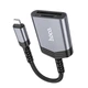 Кардридер HOCO UA25 2-in-1 card reader iP Metal Gray (6942007608855) - изображение 3