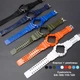 Ремешок + безель (рант) для Casio G-Shock GA-100 Dark Blue-Glossy SI - изображение 3