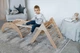 Детский набор Монтессори Треугольник Пиклер + Арка Пиклер + Горка. Natural wood - изображение 4
