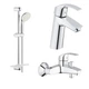 Комплект змішувачів для ванної кімнати Grohe Eurosmart New (UA123246M0) kr - зображення 9