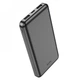 Повербанк Hoco J100 10000mAh 10W 2USB Type-C Чорний - зображення 3