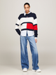 Sweter damski z bawełny Tommy Jeans DW0DW18117-YBH XS Biały (8720646690206) - obraz 3