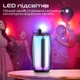 Портативна колонка Promate Lumitower 8W RGB Black (lumitower.black) - зображення 3