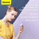 Беспроводные наушники TWS Baseus WM01 Purple, сенсорные, микрофон, Bluetooth 5.0, 5 часов автономн. работы, 300/40 мАч, 20 Гц-20 кГц, Type-C, фиолетовые - изображение 10