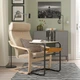 Стіл багатофункціональний 53x50см IKEA OLSERÖD 205.253.56 - зображення 4