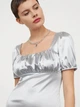 Сукня H&M M Срібний 0943347_03 - зображення 3