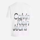 Футболка бавовняна чоловіча Calvin Klein Jeans J30J325699-YAF M Біла (8720109456363) - зображення 4