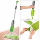 Швабра с распылителем и двойной щеткой 3в1 Spray Healthy Mop длинная ручка управления разбрызгиванием - изображение 4