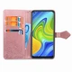 Чехол Vintage для Xiaomi Redmi Note 9 книжка кожа PU розовый - изображение 4