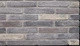 Фасадная плитка Loft Brick Лонгфорд 40 серый с светлыми вставками 295x50 мм - изображение 1