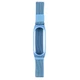 Ремешок для Xiaomi Mi Band 3 / 4 / 5 / 6 Milanese Loop Цвет Голубой - зображення 1