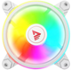 Набор RGB-вентиляторов Savio FAN-01 4 шт. 120 мм ARGB с контроллером и пультом дистанционного управления (FAN-01 WHITE) - изображение 2