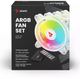 Набор RGB-вентиляторов Savio FAN-01 4 шт. 120 мм ARGB с контроллером и пультом дистанционного управления (FAN-01 WHITE) - изображение 8