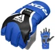 Перчатки для ММА RDX AURA PLUS T-17 S капа в комплекте Blue/Black (GGR-T17UB-S+) - изображение 5