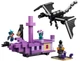 Конструктор LEGO Minecraft Дракон Кресу и корабль Кресу 657 деталей (21264) - изображение 2