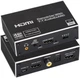 Преобразователь конвертер HDMI 2.0b ARC 4K декодер цифрового аудио звука в оптический + цифро-аналоговый преобразователь RCA ( HDMI Audio digital Extractor OZV8E ) - изображение 1