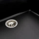 Гранитная мойка для кухни Platinum 7945 Paruana матовая Черная - изображение 12