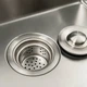 Кухонна мийка нержавійка 78*43 L Platinum Handmade (два отвори, круглий сифон 3,0/0,8) - изображение 4