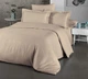Постільна білизна Cotton Shine Stripe Satin 200х220 Bej - зображення 1