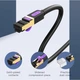 Интернет кабель Vention Cat7 SFTP Ethernet сетевой шнур патч-корд 10 Гбит/с 5 м Black (ICDBJ) - изображение 3