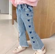 Детские джинсы для девочки No name 140 см (9-10 років) Синий ( 0555-7) - изображение 6