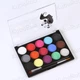 Профессиональный аквагрим Poetry Shadow - 15 цветов - 2 кисточки - FC1502 - изображение 4