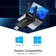 Сетевая карта USB Fenvi FU-AX1800 (RTL8832AU), USB 3.0, WiFi 6 Two Band 5Ghz-1200Mbps; 2.4Ghz-574Mbps (1800Mbps), 2*2dBi антенны - изображение 5