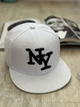 Кепка снепбек (Snapback) Нью-Йорк NY Белый 56-61р (9075) - изображение 1
