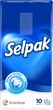 Упаковка Платочков карманных гигиенических Selpak стандарт 10х10 см 20 пачек по 10 шт (36360105) - изображение 2