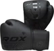 Боксерские перчатки RDX F6 Kara 10 унций + Капа Matte Black (BGR-F6MB-10OZ) - изображение 4