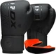 Боксерские перчатки RDX F6 Kara 16 унций + Капа Matte Black (BGR-F6MB-16OZ) - изображение 1